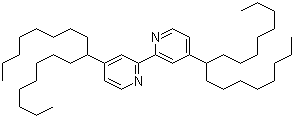 structure of CAS# 258262-75-8, 4,4'-Bis(1-octylnonyl)-2,2'-bipyridine