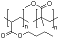 Butyl acrylate-methyl methacrylate polymers molecular structure (CAS 25852-37-3)