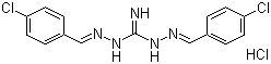 structure of CAS# 25875-50-7, Robenidine hydrochloride