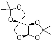 structure of CAS# 25904-06-7, 1,2:3,5-Bis-O-(1-methylethylidene)-D-apio-alpha-D-furanose