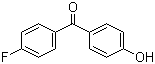 4-Fluoro-4'-hydroxybenzophenone molecular structure (CAS 25913-05-7)