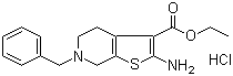 structure of CAS# 25913-34-2, Tinoridine hydrochloride