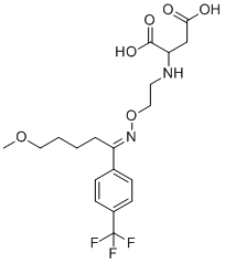 structure of CAS# 259526-43-7, N-(2-Succinyl) Fluvoxamine