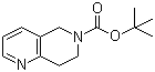 7,8-Dihydro-1,6-naphthyridine-6(5H)-carboxylic acid tert-butyl ester molecular structure (CAS 259809-44-4)