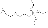 structure of CAS# 2602-34-8, (3-Glycidyloxypropyl)triethoxysilane