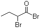 2-溴丁酰溴分子结构 (CAS 26074-52-2)