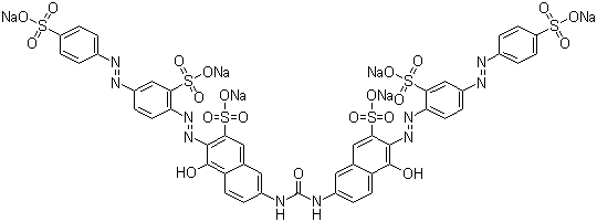 structure of CAS# 2610-10-8, 直接红 80