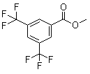 3,5-双(三氟甲基)苯甲酸甲酯分子结构 (CAS 26107-80-2)