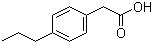 CAS # 26114-12-5, 4-Propylphenylacetic acid