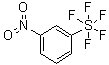 structure of CAS# 2613-26-5, 3-(Pentafluorosulfanyl)nitrobenzene