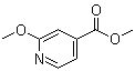 structure of CAS# 26156-51-4, 2-Methoxyisonicotinic acid methyl ester