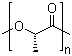 structure of CAS# 26161-42-2, (S)-Lactic acid homopolymer