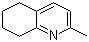 structure of CAS# 2617-98-3, 5,6,7,8-Tetrahydroquinaldine