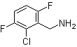 structure of CAS# 261762-45-2, 2-Chloro-3,6-difluorobenzenemethanamine
