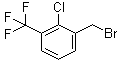 CAS # 261763-22-8, 2-Chloro-3-trifluoromethylbenzyl bromide, 1-(Bromomethyl)-2-chloro-3-(trifluoromethyl)benzene