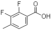 CAS # 261763-37-5, 2,3-Difluoro-4-methylbenzoic acid