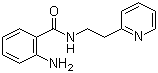 structure of CAS# 261765-37-1, 2-Amino-N-[2-(2-pyridinyl)ethyl]benzamide