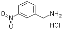 structure of CAS# 26177-43-5, 3-Nitrobenzylammonium hydrochloride