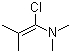 structure of CAS# 26189-59-3, 1-Chloro-N,N,2-trimethylpropenylamine