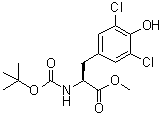 CAS 登录号：261926-09-4, 3,5-二氯-N-[叔丁氧羰基]-L-酪氨酸甲酯