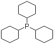 三环己基膦分子结构 (CAS 2622-14-2)