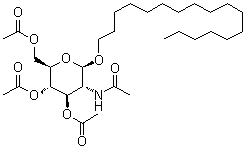 CAS # 262856-89-3, Heptadecyl 2-(Acetylamino)-2-deoxy-beta-D-glucopyranoside 3,4,6-triacetate