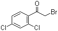 2-Bromo-2',4'-dichloroacetophenone molecular structure (CAS 2631-72-3)