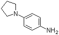 structure of CAS# 2632-65-7, 4-(1-Pyrrolidinyl)aniline