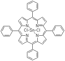 5,10,15,20-四苯基-21H,23H-卟吩二氯化锡(IV)分子结构 (CAS 26334-85-0)