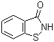 structure of CAS# 2634-33-5, 1,2-Benzisothiazolin-3-one