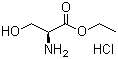 structure of CAS# 26348-61-8, Ethyl L-serinate hydrochloride
