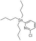 structure of CAS# 263698-99-3, 2-Chloro-6-(tributylstannyl)pyridine