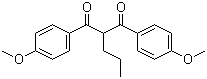 CAS # 263717-49-3, 1,3-Bis(4-methoxyphenyl)-2-propyl-1,3-propanedione