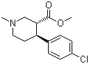 CAS # 263769-22-8, (3R,4S)-4-(4-Chlorophenyl)-1-methylpiperidine-3-carboxylic acid methyl ester