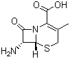structure of CAS# 26395-99-3, 7-Aminodesacetoxycephalosporanic acid