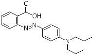 structure of CAS# 2641-01-2, Propyl Red