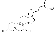 structure of CAS# 2646-38-0, Sodium chenodesoxycholate