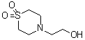 structure of CAS# 26475-62-7, 4-(2-Hydroxyethyl)thiomorpholine-1,1-dioxide