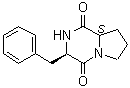 CAS 登录号：26488-24-4, (3R,8aS)-六氢-3-(苯基甲基)-吡咯并[1,2-a]吡嗪-1,4-二酮
