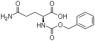 structure of CAS# 2650-64-8, N-Carbobenzyloxy-L-glutamine