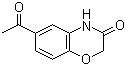 6-乙酰基-2H-1,4-苯并噁嗪-3-酮分子结构 (CAS 26518-71-8)