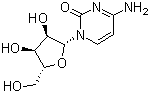 L-胞苷分子结构 (CAS 26524-60-7)