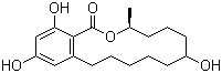 structure of CAS# 26538-44-3, Zeranol