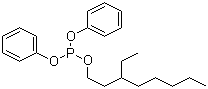 structure of CAS# 26544-23-0, Isodecyl diphenyl phosphite