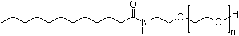 CAS 登录号：26635-75-6, 聚乙二醇单(2-月桂酰胺基乙基)醚
