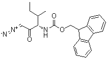 CAS 登录号：266359-44-8, [(1S)-1-(重氮乙酰基)-2-甲基丁基]氨基甲酸芴甲酯