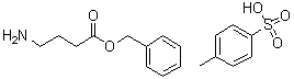 structure of CAS# 26727-22-0, gamma-氨基丁酸苄酯对甲苯磺酸盐