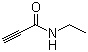 N-乙基丙炔酰胺分子结构 (CAS 2682-33-9)