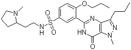 structure of CAS# 268203-93-6, Udenafil