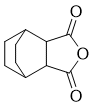 structure of CAS# 26843-47-0, 双环[2.2.2]辛烷-2,3-二甲酸酐